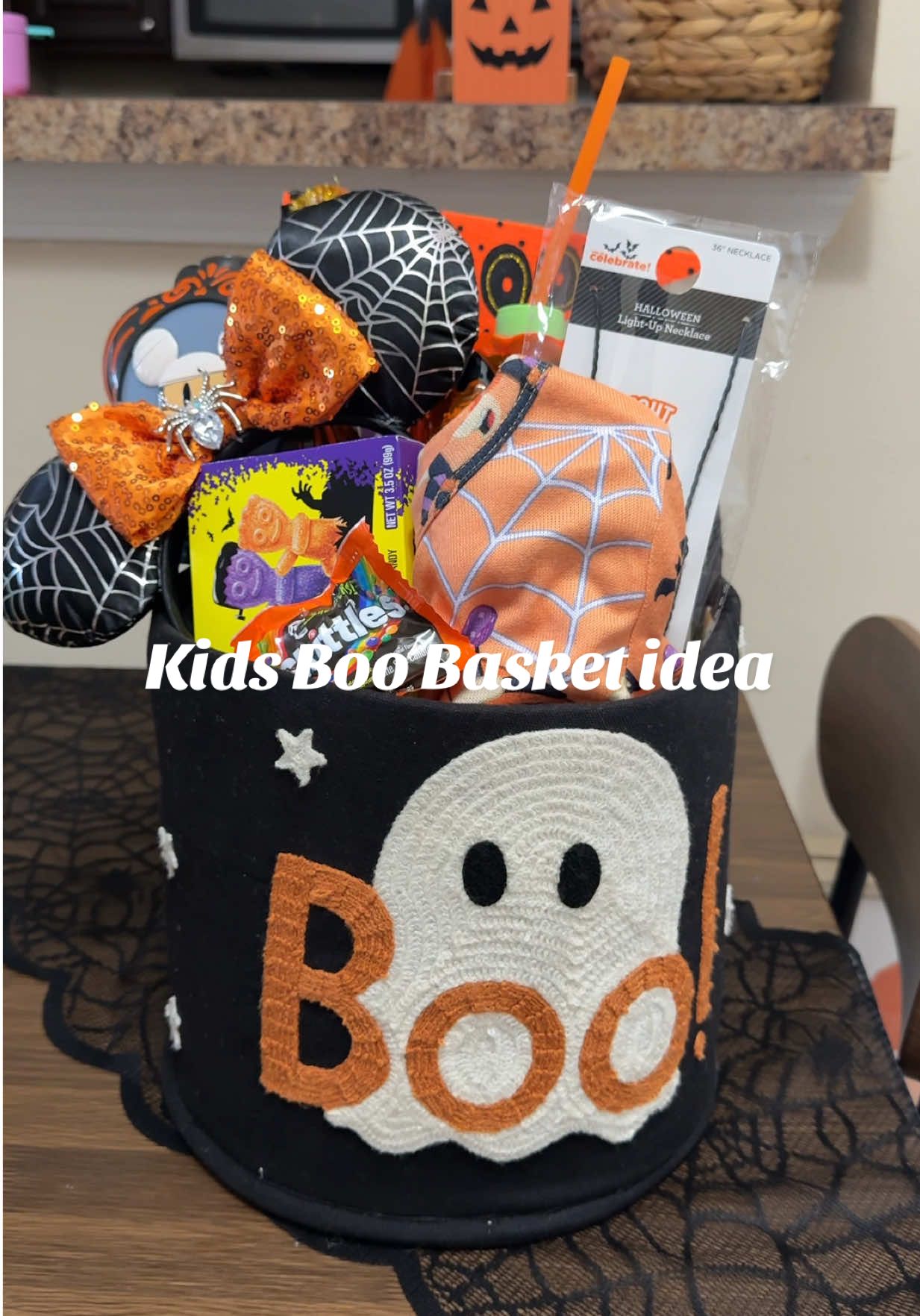 It’s officially Halloween time 🥰 I gave my big girl her boo basket yesterday and she loved it! I found so many goodies for her this year + reused our basket I found at @TJ Maxx again for the 4th year in a row!  These bluey pajamas I grabbed are soooo soft, 10/10!! #boobasket #halloween #girlmom #boobasketideas #halloween2025 