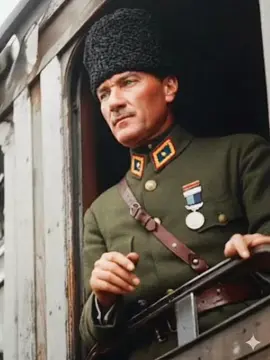Ordusuyla omuz omuza, canından çok sevdiği milletiyle gönül gönüle olan Gazi Mustafa Kemal Atatürk; yalnızca bir asker değil, aynı zamanda bir milletin umudu, bağımsızlığın sönmez meşalesini taşıyan eşsiz bir liderdi. Onun yüreğinde vatan sevgisi, milletiyle kurduğu bağın en saf ve en güçlü halini bulmuştu. Askeriyle cephelerde çarpışırken, milletinin acısını kendi acısı, sevincini kendi sevinci bildi. Onu diğerlerinden farklı kılan, silah arkadaşlarının ötesinde, bütün bir ulusu kader ortağı olarak görmesiydi. Atatürk, milletinin kaderini kendi kaderinden üstün tutarak, en zor zamanlarda bile umudu diri tuttu. Vatanın karanlık günlerinde, bağımsızlık ateşini yakan ve onu geleceğe taşıyan bir mihmandar oldu. Onun cesareti yalnız meydanlarda değil, milletinin kalbinde filizlendi. Bu yüzden Atatürk, yalnızca bir komutan değil; ulusuyla ayrılmaz bir bütün, bir yoldaş, bir önder ve en önemlisi bir gönül adamıydı. #Atatürk