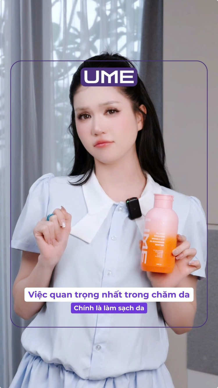 Đừng quên bước làm sạch da nhé chị emm #ntt #nuoctaytrang #camdo #ume #lamsachda #viral #xuhuong 