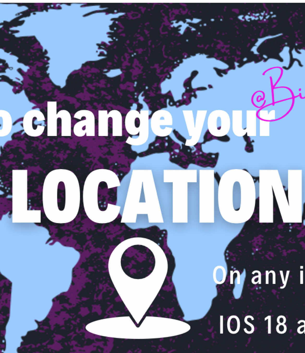For all my gees.. change your location on iOS 18 and above with the trick asap!!! Works 100% …., follow for more 😉 #videoviral #smartphone #goviral #iphonetricks 