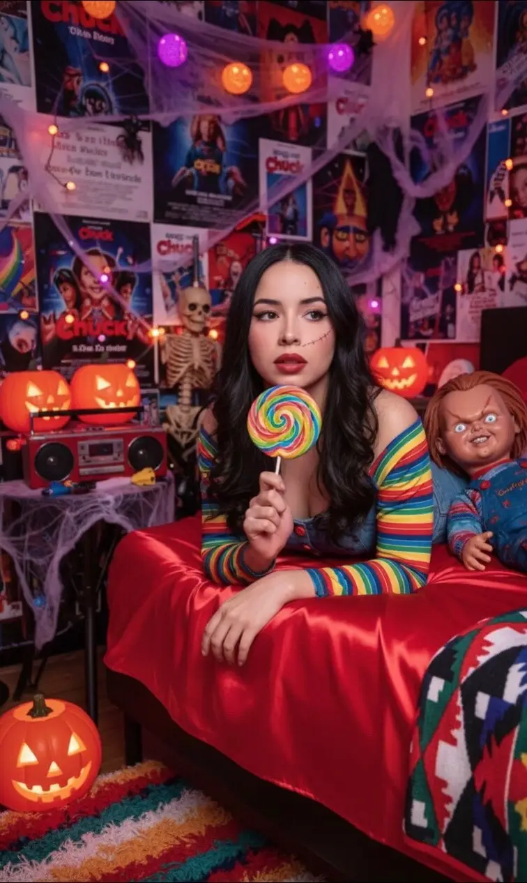 Prompt nos comentários 🥰 #gemini #ia #geminimanchallenge #geminihalloween #geminiIA 