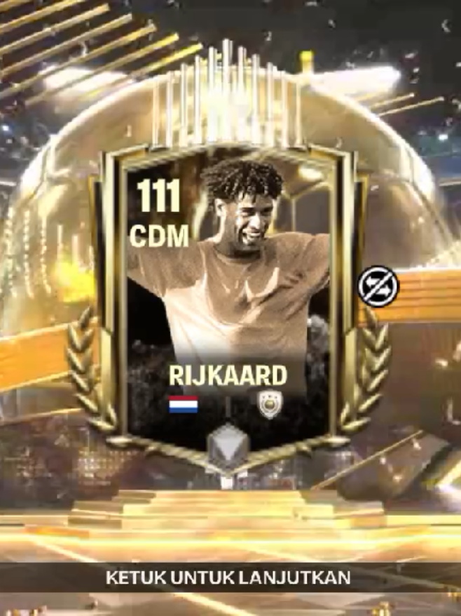 udh puny yg 109 eh dpt yg 111 nyh kira kira yg di pake yg mna nih gaes😁#rijkaard109 #rijkaard111 #rijkaard #bolahitam 