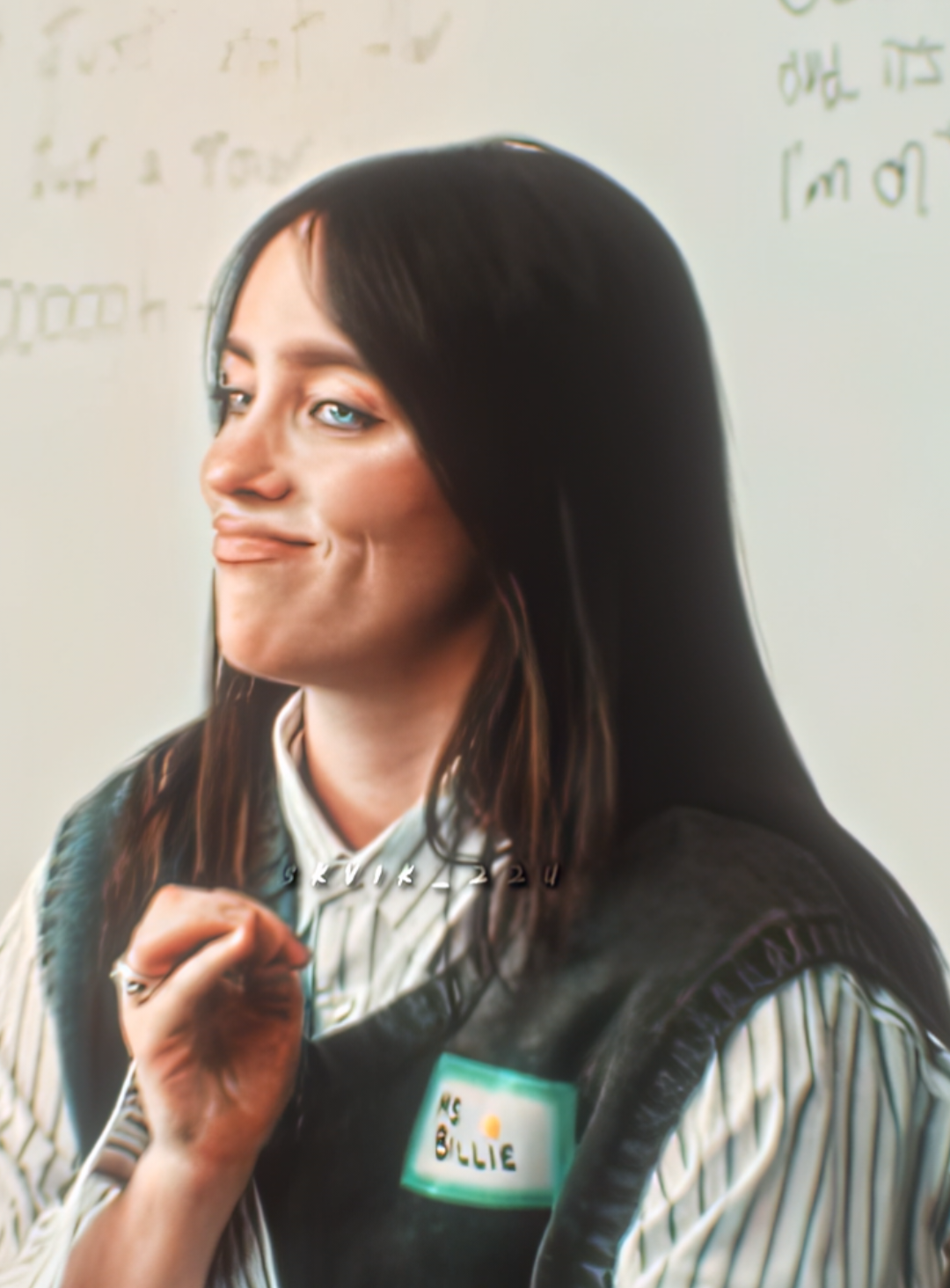 I'd be the teacher's pet guys ✌️ nothing else to say ➤ ib: me ➤ scp: eilishscps on Instagram  ➤ cc: me ➤ presets: me  ☆ @BILLIE EILISH  #edit  #billieeilish #ae #viral #fyp 