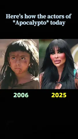 Here's how the actors of Apocalypto today.#usa #us #foryoupage #celebrities #beforeandafter #fyp #tiktok #actor #apocalypto 