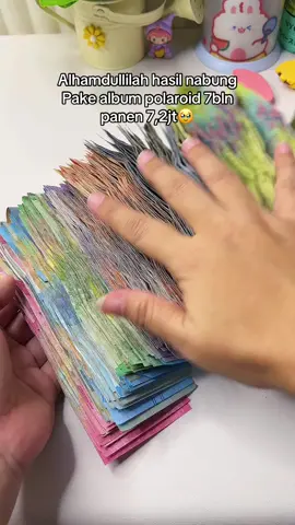 Semua asal konsisten pasti bisa🥰🫶🏻🥹 ga nyangka bisa juga menuhin album polaroid ini Tuk nabung dr skrg, albumnya ada di keranjang ya #albumpolaroid #albumnabung #albumfoto #promoguncang1010 