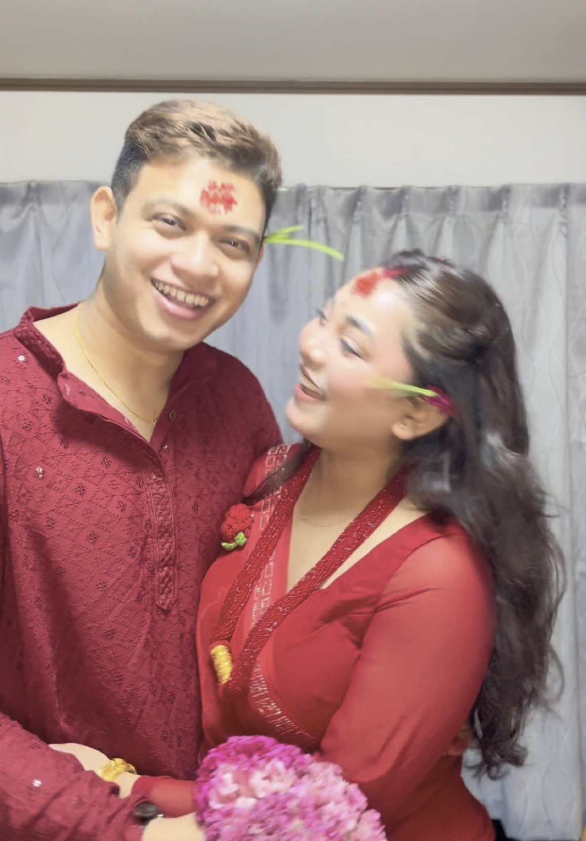 @Subash Shrestha Happy dashian 💖#dashainspecial #dashainvibes #japan #husbandwife #couplesgoals #rasmila_rajbhandari 