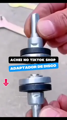 Adaptador Universal Disco Corte Desbaste Furadeira #furadeira #disco #obra #pedreiro 