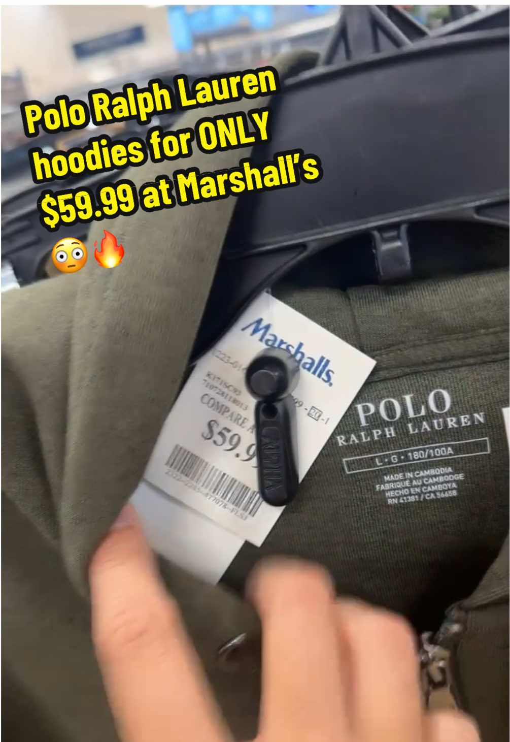 Crazy find, what color would you have copped?👀 #polo #foryoupage #marshallsfinds #pvo #trending 