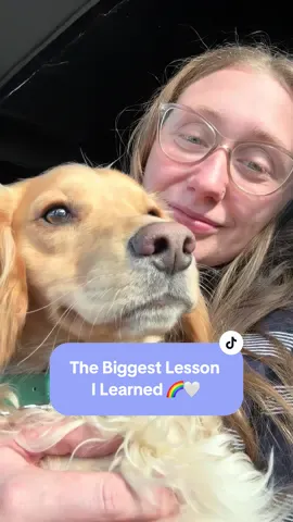 Every time I’ve sadly lost a pet, a new one finds me. Usually with horses but this time a dog🌈 When I talk about euthanasia and grief I’m often asked, do I feel guilty for getting another pet. The answer used to be yes but now it’s a sure no! I fully believe my pets cross my path for a reason and they all help me in different ways.  When I lost Bronte I found Remi, he was exactly what I needed in those moments of grief. When I knew I was loosing Evie I knew to embrace it this time. They always find me💛 If you are going through this currently, don’t feel guilty. I’ve been through it and I promise it’s fine to open your heart again. If you choose not to that’s understandable, but if another baby finds you I promise it’ll help🌈💫 #equestrian #fyp #grief #petloss 