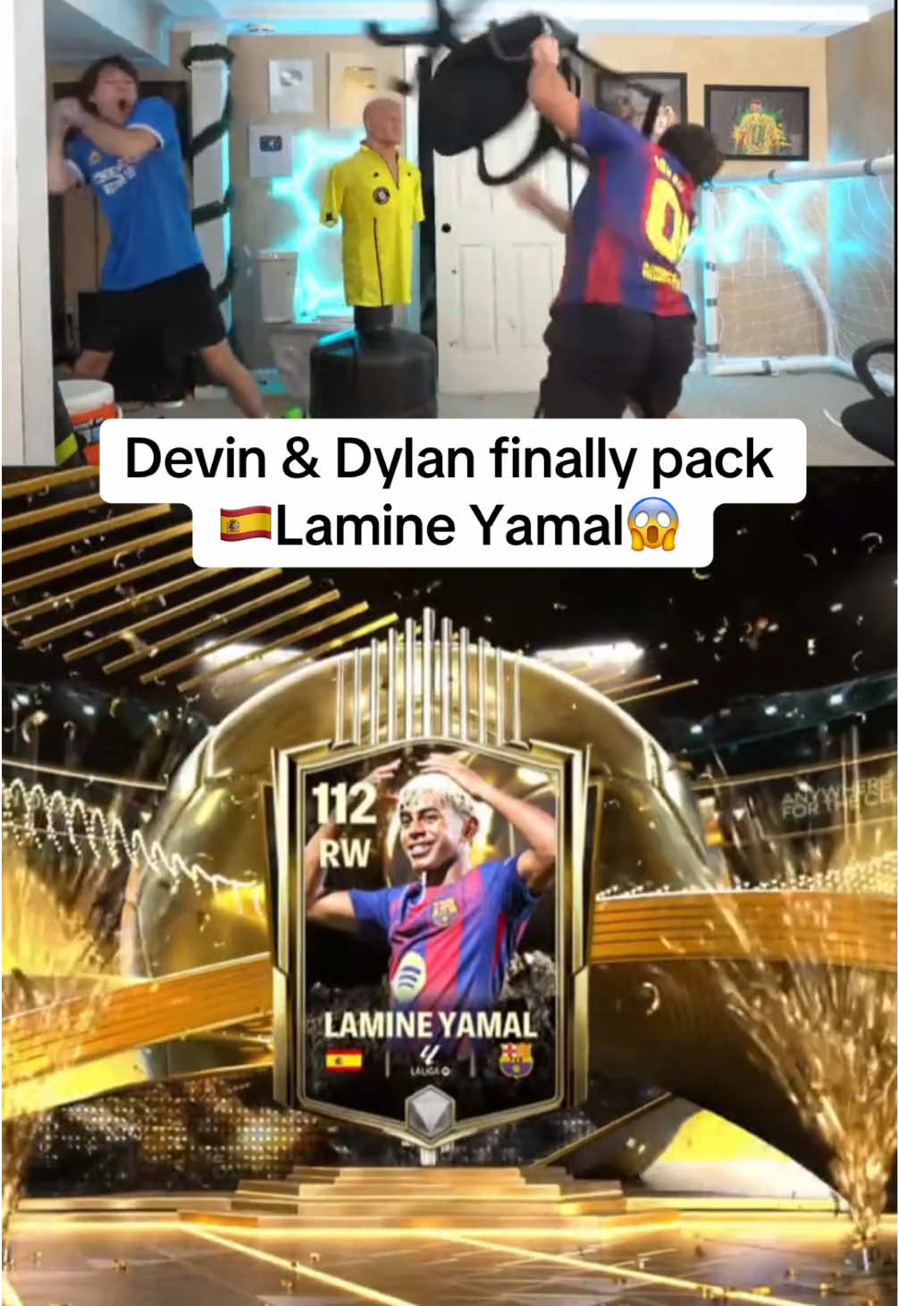 VAMOSSS #devincaherly #devinanddylan #lamineyamal #fcmobile #FOOTBALL 