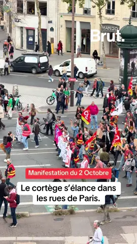 La manifestation à Paris est actuellement en cours pour cette 3e journée de mobilisation. 
