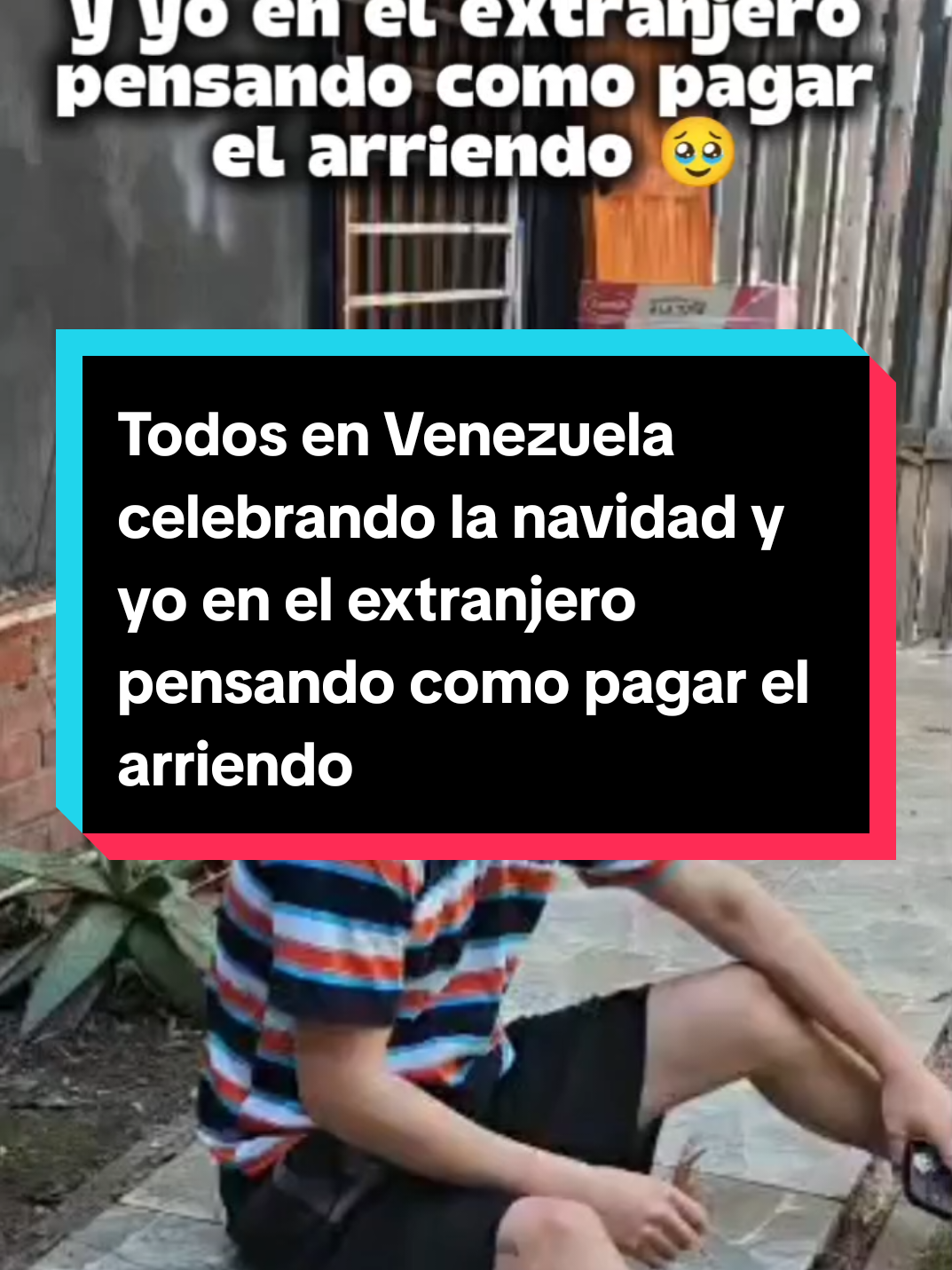Todos en Venezuela celebrando la navidad y yo en el extranjero pensando como pagar el arriendo 🥹  #todos  #venezolanosenchile  #venezolanosenelmundo  #chile  #venezuela 