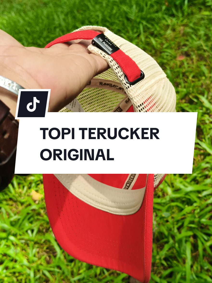Topi Terucker Original #topi #topitrucker #topitruckeroriginal #topipria #topiwanita 