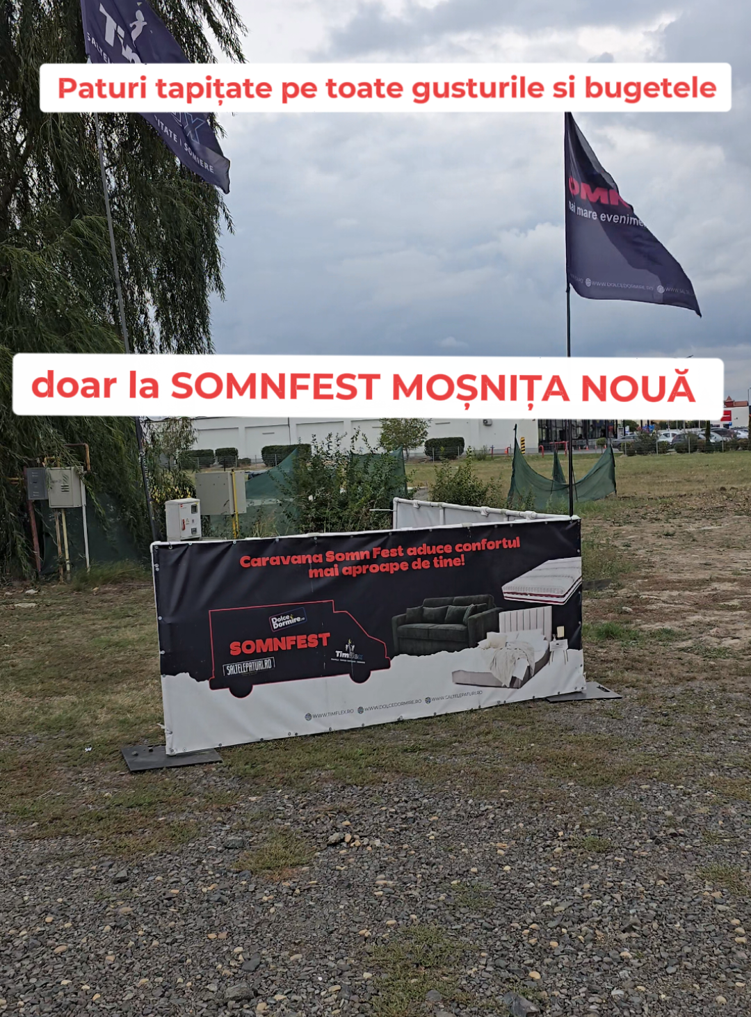 🌟 Se anunță EVENIMENT mare la Moșnița: SOMNFEST 📅 01 – 05 Octombrie | 🎉 5 zile de reduceri spectaculoase! Nu e concert, dar e spectacolul ofertelor la saltele, paturi și canapele extensibile. 🎶😂 ✨ Modele noi de canapele extensibile, direct din colecțiile actuale! 🔥 Produse OUTLET, la prețuri care nu se mai repetă! 👉 Vino să prinzi loc în primul rând… sau mai bine zis, în primul pat! 🛏️ 📍 Magazin SaltelePaturi.ro – Strada Principală, colț cu Str. Monica 🕙 Miercuri–Sâmbătă: 10:00–20:00 | Duminică: 10:00–16:00 #somnfest #mosnitanoua #timisoara #eveniment #saltelepaturi 