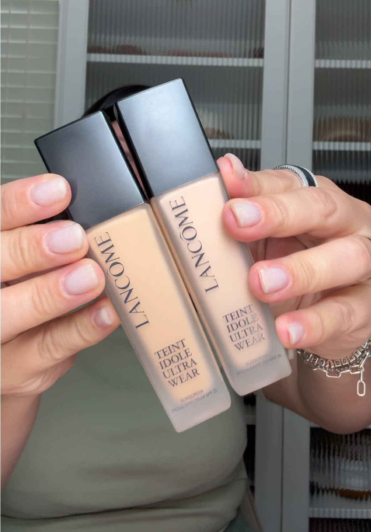 Lancôme Teint Idole Ultra Wear foundation! @Lancôme 💖 #GiftedbyLancome #LancomeMakeup #TeintIdoleUltraWear