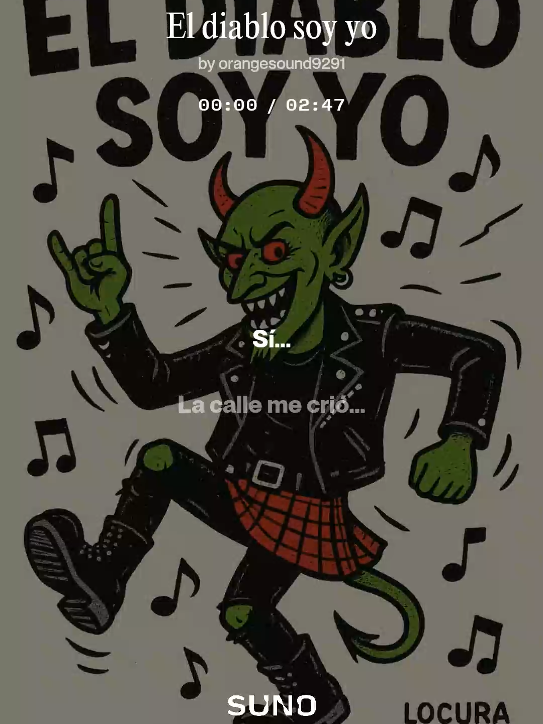 El diablo soy yo #tiktokmusic  Locura Poetica...