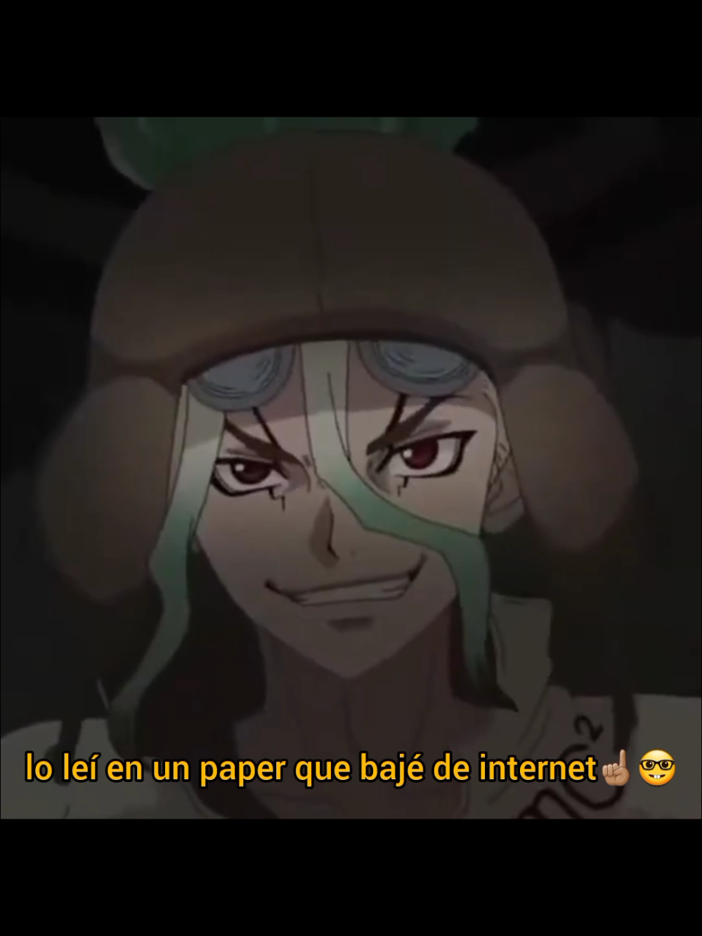 nunca van a pillar al profe senku sin bibliografía complementaria #drstone #dcst #doctorstoneedit #ishigamisenku #senku 