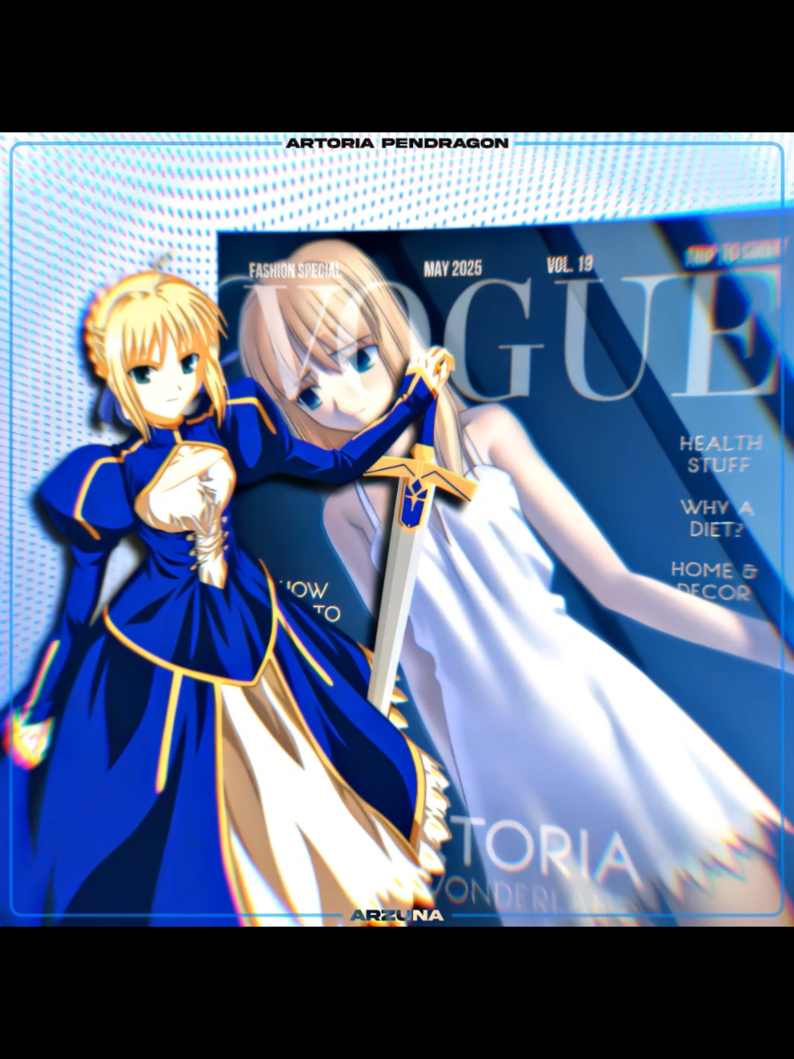 Saber with this trend>> #saber #artoriapendragon #fatestaynight #animeedit #sabersq 