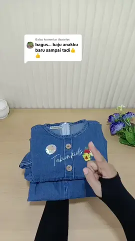 Membalas @tiexaries Motifnya bunga🌼🌺menambah cantik tampilannya😍#setelananak#setelanjeansanak#setelananakperempuan#outfitanakcewek#fashionanak 