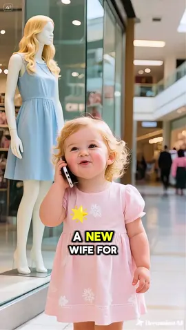 Learn English through daily life! I found a new wife for you, Daddy! #baby #giggleenglish #funnybaby #funny #english 