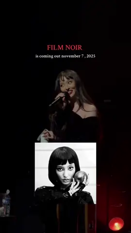 i can’t believe i’m writing this … my DEBUT ALBUM “FILM NOIR” will finally be yours friday , november 7 . i have waited over 7 years for this moment . a culmination of every thought and every story i so urgently needed to tell - every obstacle , every defeat , every triumph, all poured into one project … my one and only testimony .