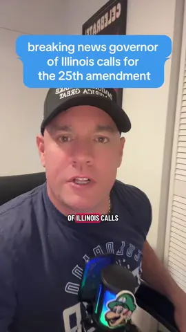 breaking news governor of Illinois calls for the 25th amendment#governmentshutdown #25thamendment 
