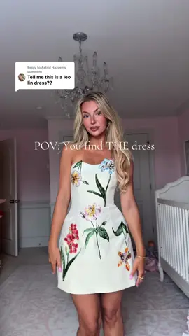 Replying to @Astrid Haayen velvet, 3d floral appliqués and embroidery, and the perfect fit - what more can a girl ask for #falldress #fallfashion #leolin #leolindress @LEO LIN 