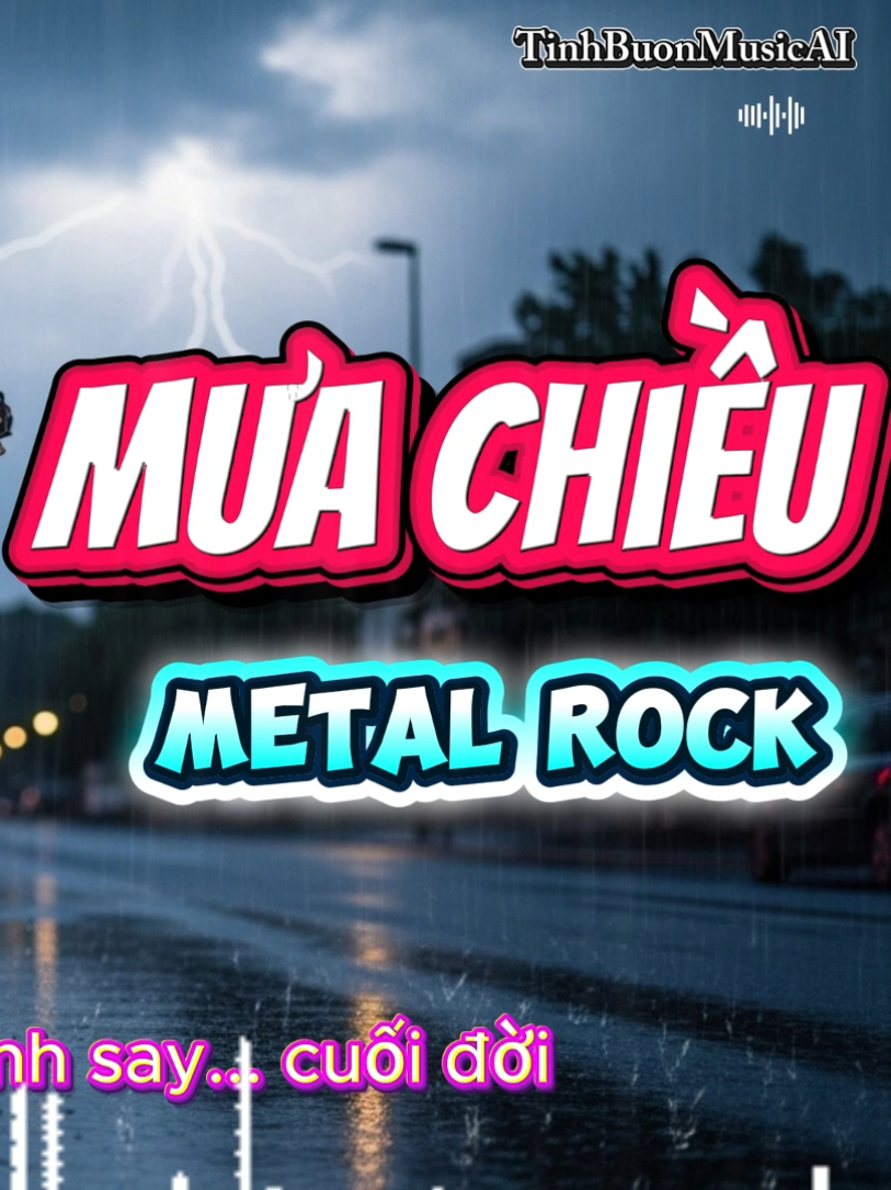 Mưa Chiều -Metal Rock Tone Nữ #MuaChieu ai đem mưa đến cho em âu sầu #MetalRock 