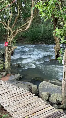 สวยมากค่ะไปวันธรรมดาคนไม่เยอะเลย 💕🌳🪾🌲⛰️🏞️#น้ําตก #ศรีสะเกษ #สวนคุณย่าแคมปิ้งวิว 