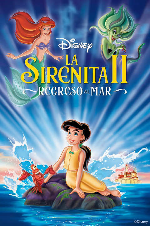La Sirenita 2: Regreso al mar 🌊 🧜‍♀️(2000)#disney #lasirenita #2 #peliculas #fyp 