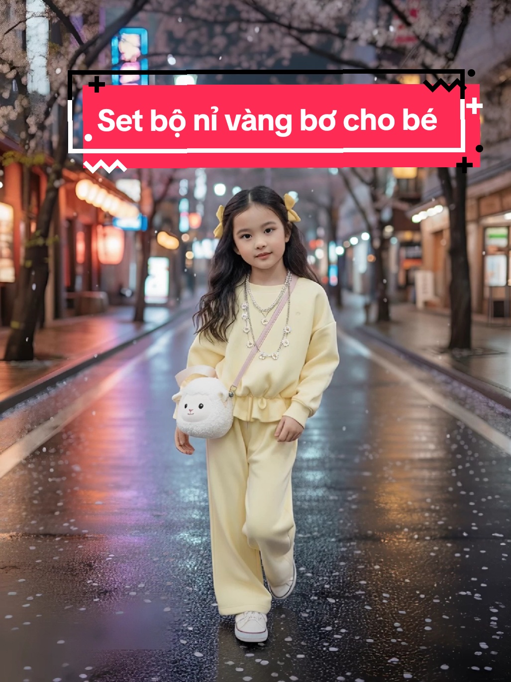 💖 Xinh xỉu với set bộ nỉ vàng bơ cho bé gái! 💖 Trời se lạnh rồi, sắm ngay cho bé yêu set đồ vừa ấm vừa xinh thôi các mẹ. ✅ Chất nỉ mềm, ấm áp. ✅ Kiểu dáng thời trang, bé mặc đi đâu cũng nổi bật. ✅ Phối đồ cực dễ. #setdonichobe #quanaothudong #begai #thoitrangchobe #reviewquanao 