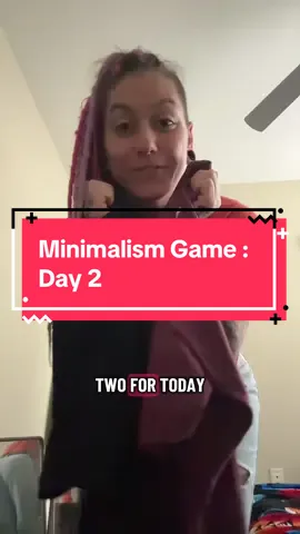 Minimalism Game : Day ✌🏼