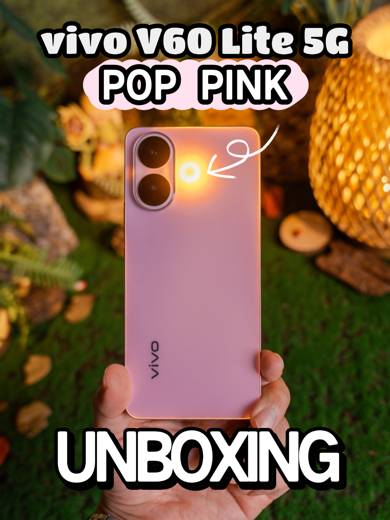 Stylish Pop Pink Meets Toughest Lite ! vivo V60 Lite 5G Unboxing! #vivoV60Lite5G #NonStopFun #vivomalaysia