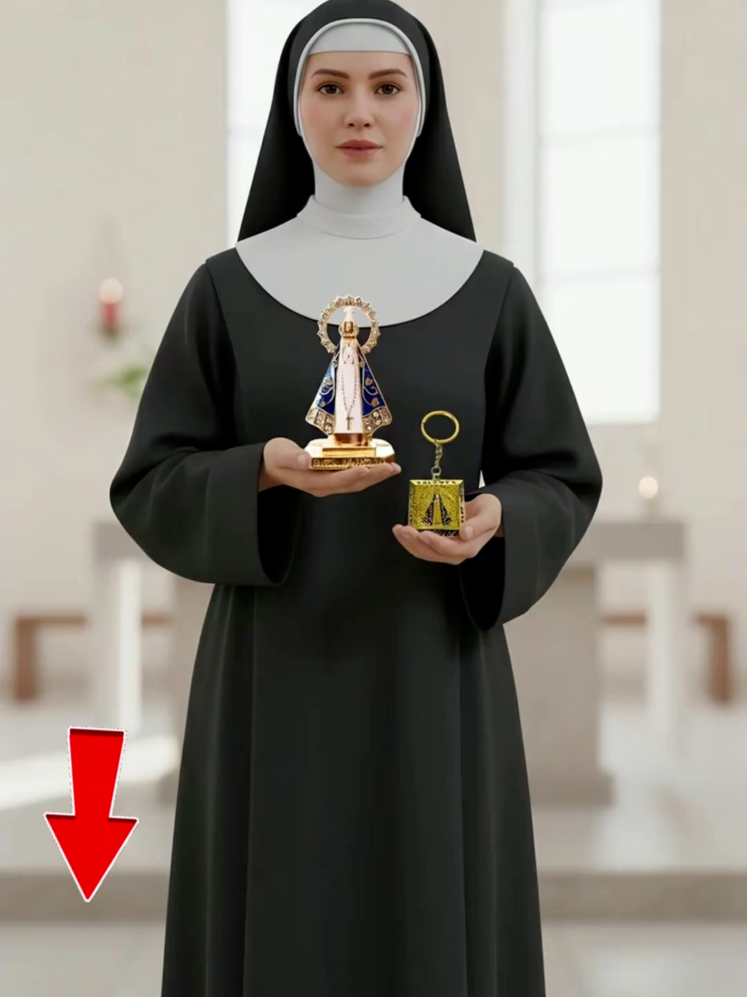 Chaveiro e Santinha  #foryou ##jesuscristo #cristaosnotiktok #jesusteama #jesuslovesyou #fypシ゚viral🖤tiktok #Jesus #viral #creatorsearchinsight #tiktokshop