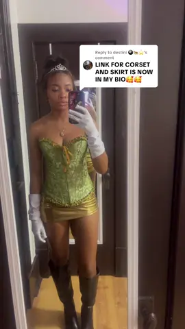 Replying to @destini 🎱🐆⭐️  so many ppl asking lol but favorite costume ever! #tianacostume #princesshalloweencostume #halloweencostume #tianahalloweencostume 