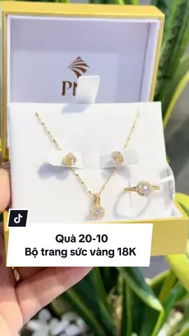 Sắp tới Ngày trung thu và 20-10 rồi, các Anh chuẩn bị đi là vừa ạ ☺️#PNJ #pnjnext189batrieu #TrangSucPNJ #vang18k #ngay20thang10 