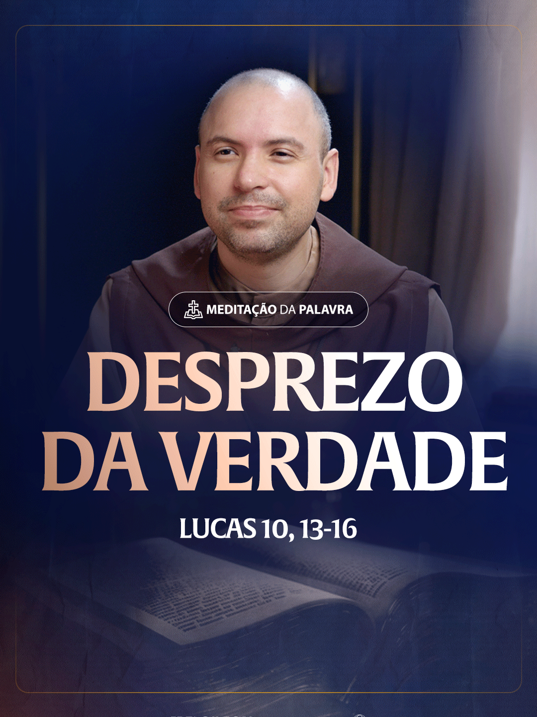 Desprezo da verdade | (Lucas 10, 13-16) #2487 | Meditação da Palavra Passagens Complementares: João 14,6 João 18,37 Il Tessalonicenses 2,10-12 1 João 5,20 #FreiGilsonNoTikTok #Evangelização #FreiGilson #IgrejaCatólica #Bíblia #Pregação #MeditaçãoDaPalavra #Jesus