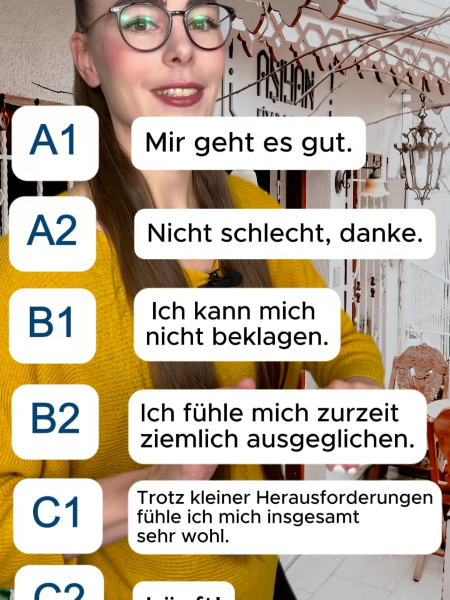 Mir geht's gut! A1-C2 ✅ #learngerman #deutschlernen #deutsch #germany