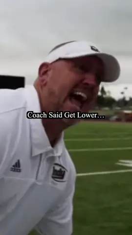 Coach Said Get Lower... #defensivelineman #defensivelinemen #dline #dlinemen #dlinetraining 