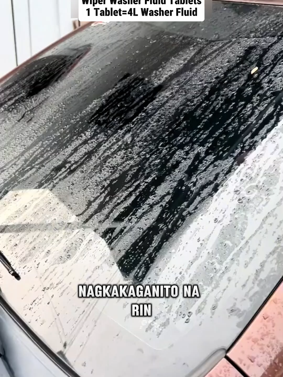 Laban sa ulan at putik 🌧️💦, panalo ang effervescent tablet na ito! Dali gamitin, tipid pa!#washerfluidtablet#windshieldcleaner#carglowlab#washfluid #wipercleanerforcar