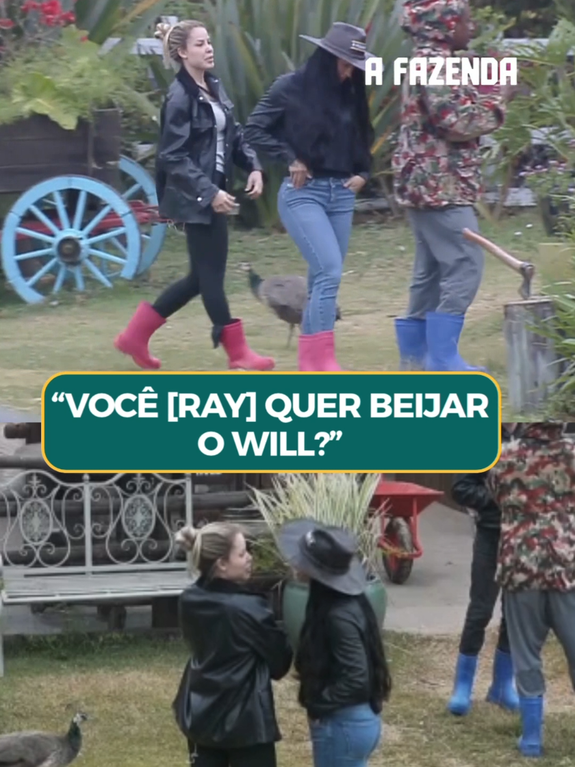 O clima esquentou entre Rayane e Saory! 💥 Depois de se desentender com a Fazendeira durante o trato dos búfalos, a peoa usou Will para provocar a rival 😬  Acesse RecordPlus.com para assistir à transmissão 24 horas de #AFazenda com seis sinais exclusivos 🔥