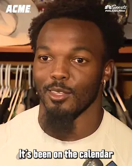 Nakobe Dean was FIRED UP to return to Eagles practice yesterday 😤 | @acmemarkets