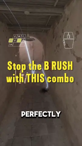 Stop the B RUSH with this Combo on Dust 2 - CS2 Utility Guide #CS2 #CSGO #Counterstrike #Gaming #CS2tips #CS2nades #pcgamers #GamingTips