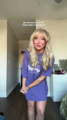 i actually ended up getting so many compliments on this #grwm #thriftingthursday #thrift #nashville #fyp 