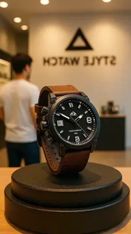 BISA COD, JAM TANGAN PRIA TALI KULIT, TANGGAL, HARI AKTIF Watches #promoseruweekend #promomakangajian #promogajiansale #smartwatchviral #promoguncang99 