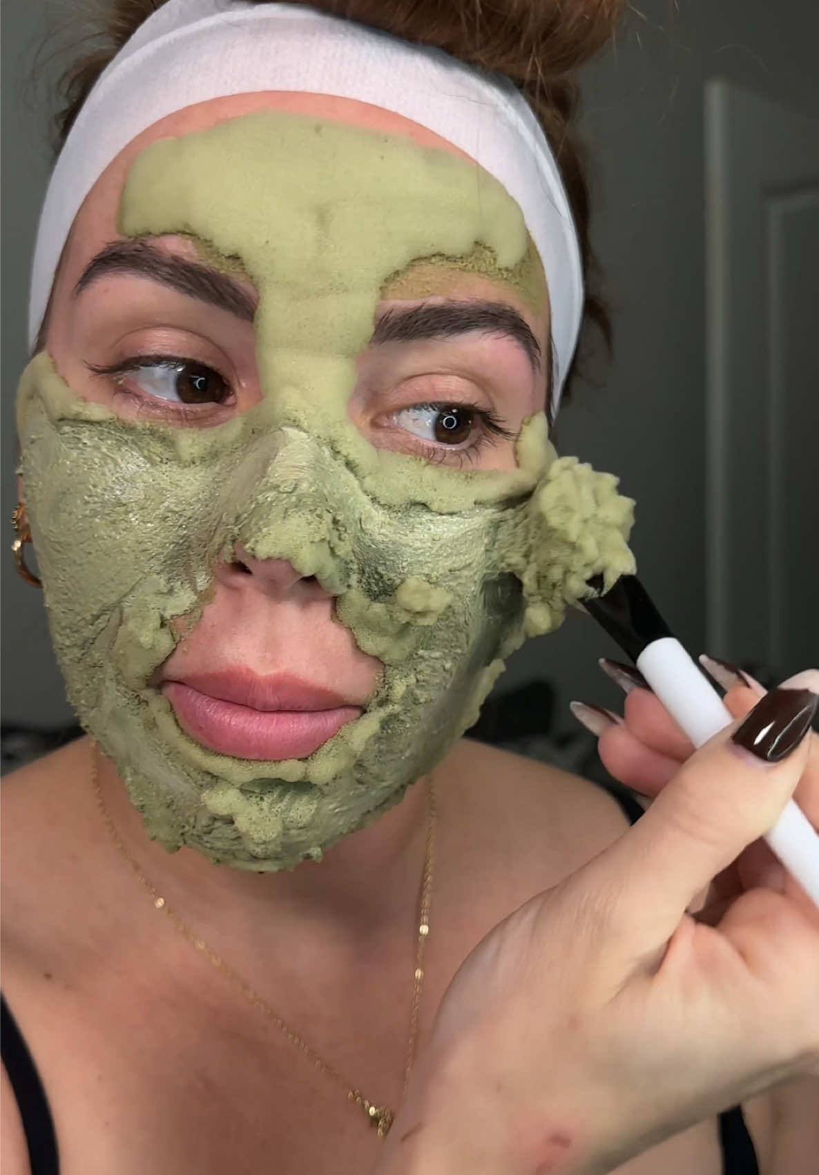 A fun face mask that actually works #facemask #skincare #funfacemasks #cleanpores 