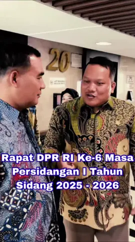 DPR RI menggelar rapat paripurna (rapur) ke-6 masa persidangan | tahun sidang 2025-2026 yang membahas soal pengambilan keputusan terhadap RUU Perjanjian Ekstradisi Indonesia-Rusia, RUU BUMN, RUU Kepariwisataan hingga penetapan mitra kerja Kementerian Haji dan Umrah. Agenda terakhir ditutup dengan pidato Ketua DPR RI, Puan Maharani dalam rangka penutupan masa persidangan yang menandakan bahwa anggota dewan memasuki masa reses dan kembali ke daerahnya masing-masing. #DPRRI #unstoppable #kaltim #fraksipan #edioloanpasaribuofficial @Partai Amanat Nasional @Fraksi PAN DPR RI @Fraksi PAN MPR RI @edhiepas 