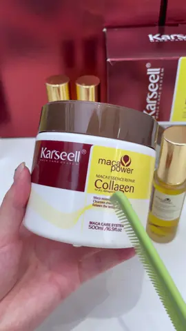 #karseell #karseellcollagen #karseellhairmask #hairmask #hairdamage #damagedhairrepair #smoothhair 