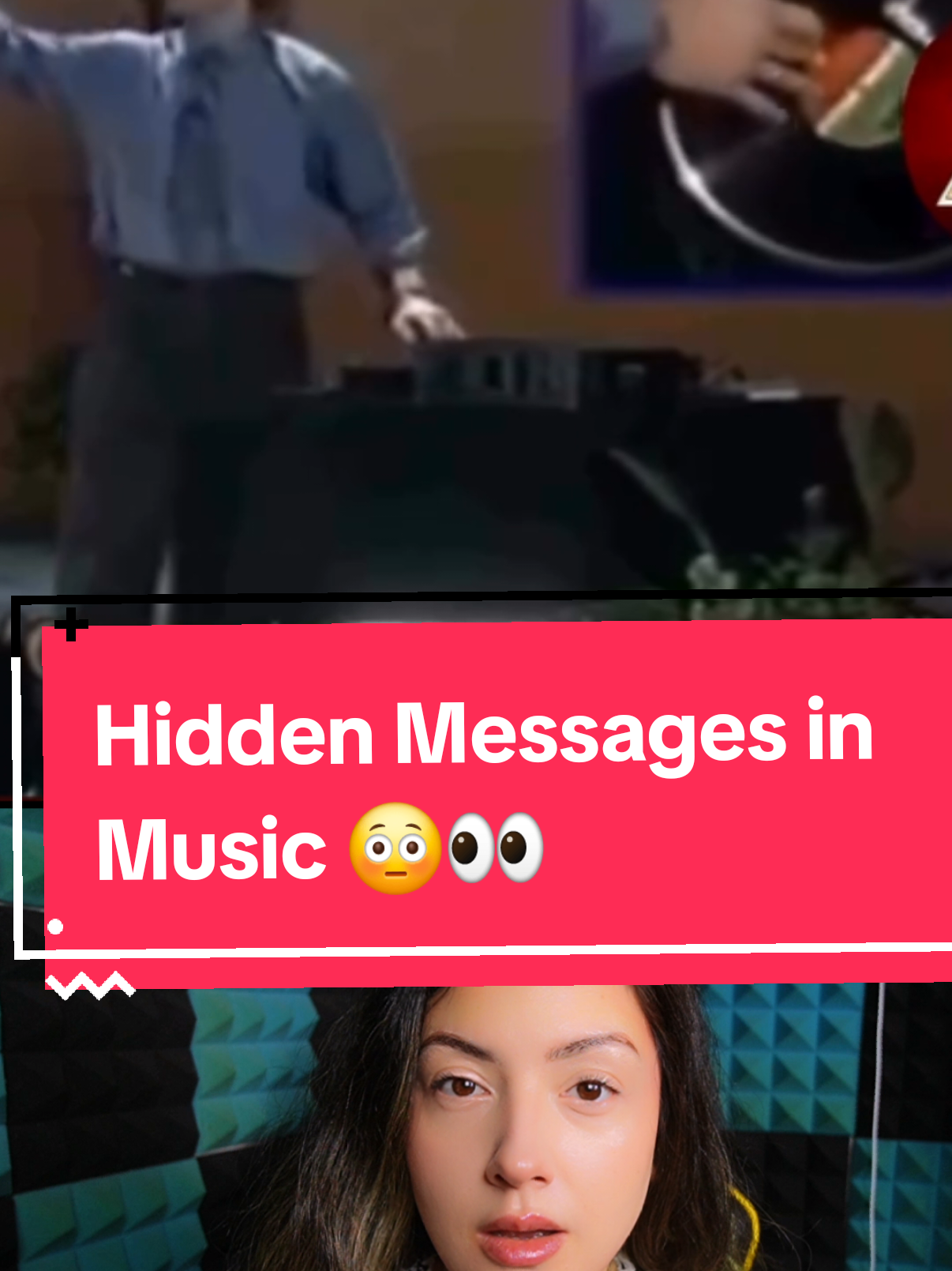 Scary stories about the music industry keep surfacing 👀 From cult rumors to strange rituals, people have been saying for decades that hidden messages are buried in the songs we all listen to. Reverse the track and you’ll hear something you can’t unhear 😨 Is it just coincidence… or proof of something darker? #fyp #scary #creepy #hollyweird #satanic 