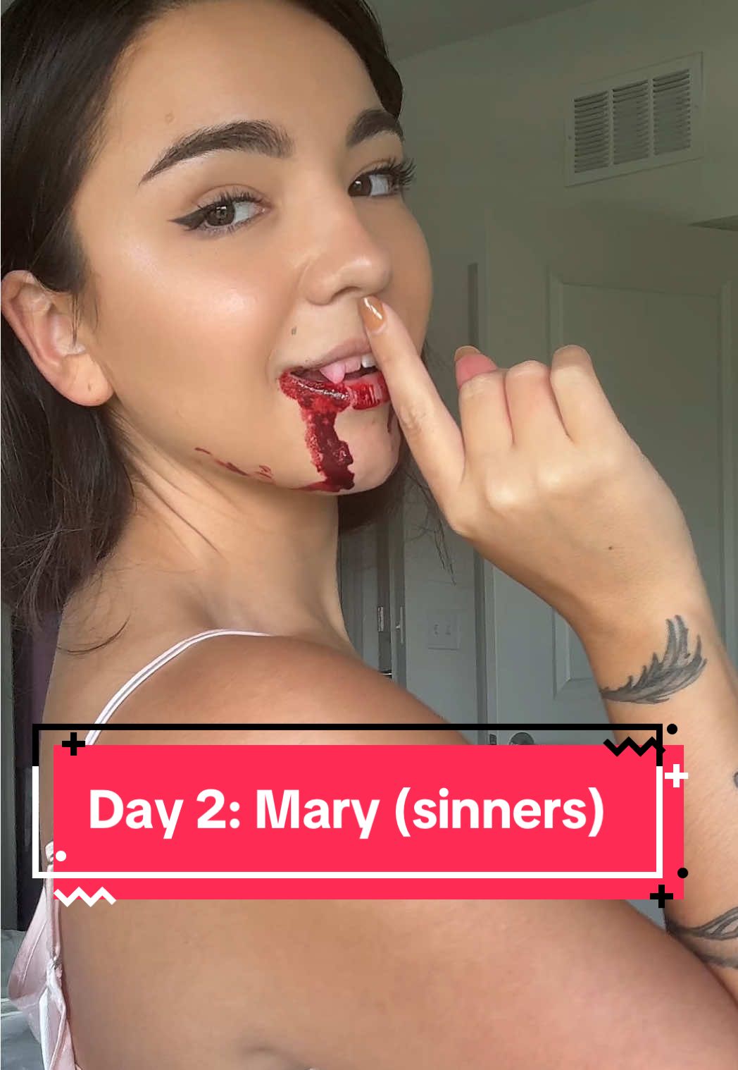 DAY 2: Mary from Sinners 🧛‍♀️ #31daysofhalloween #sinners #haileesteinfeld 